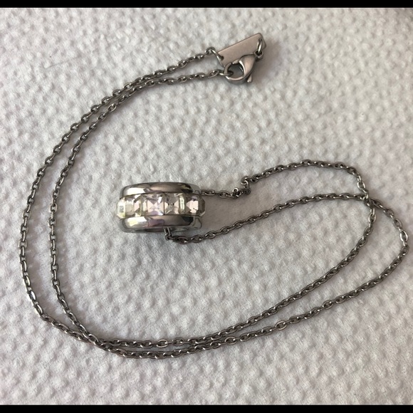 SALE ♥️ SWAROVSKI Brosway of Italy necklace w pendant 💋 - Picture 8 of 15